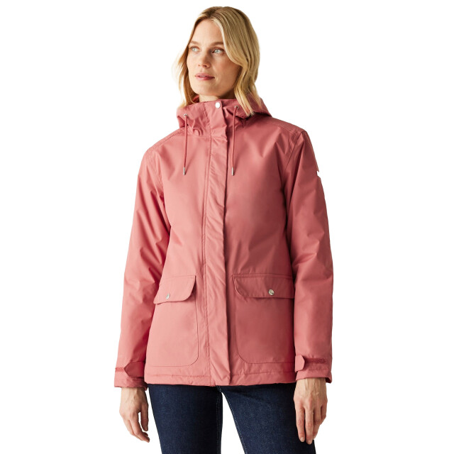 Regatta Dames broadia waterdichte jas UTRG9198_mineralred large