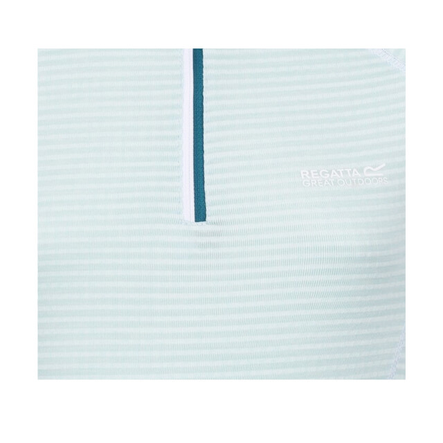 Regatta Kinderen/kinderen berley half zip top met lange mouwen UTRG4502_seahaze large
