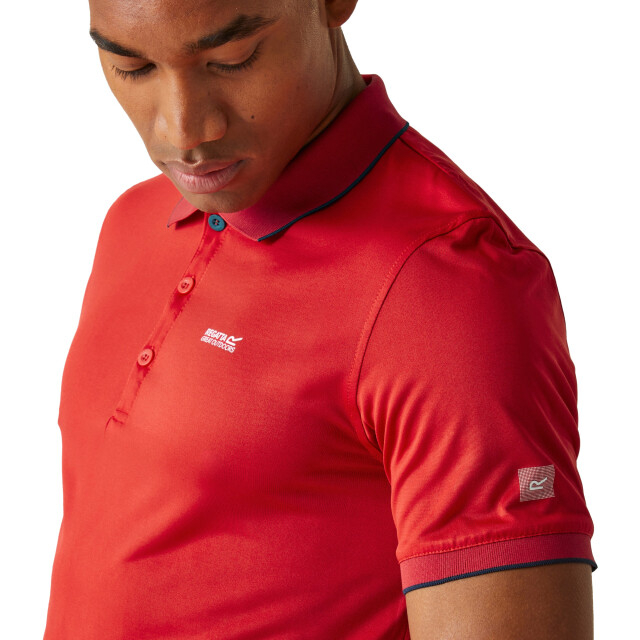 Regatta Heren remex ii polo shirt UTRG4217_dangerredsolid large