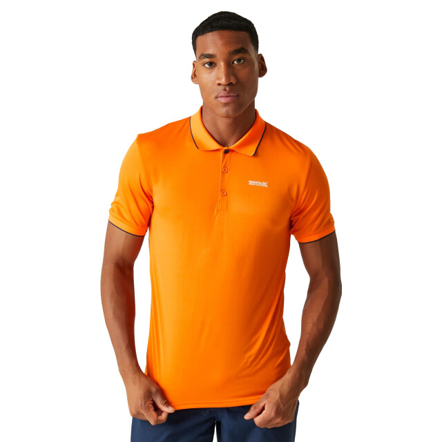 Regatta Heren remex ii polo shirt UTRG4217_persimmonsolid large