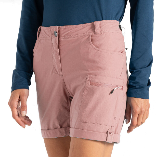 Dare2b Dare2b vrouwen/dames melodic ii multi pocket walking shorts UTRG4296_duskyrose large