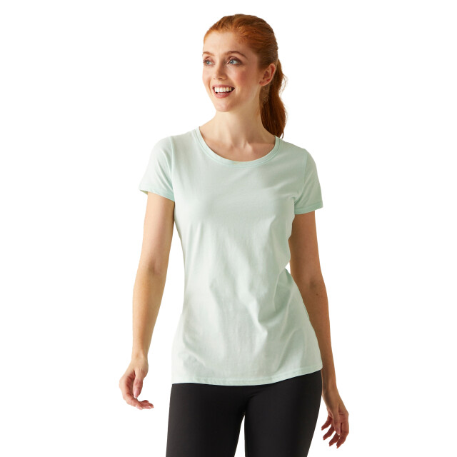 Regatta Dames carlie t-shirt UTRG5381_bleachedaqua large