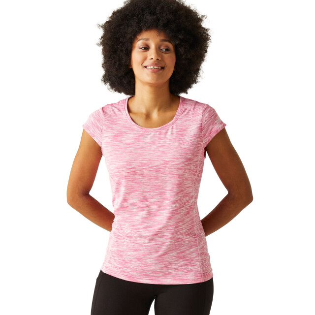 Regatta Dames hyperdimension ii t-shirt UTRG6847_flamingopink large