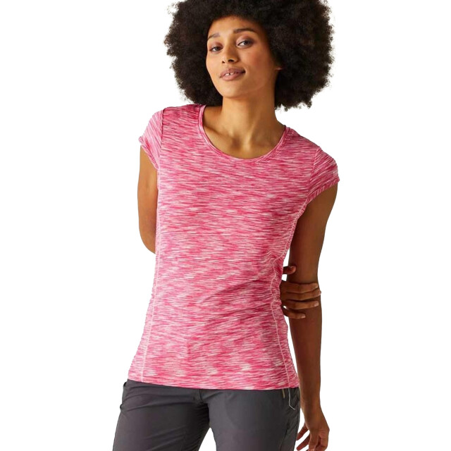 Regatta Dames hyperdimension ii t-shirt UTRG6847_pinkpotion large