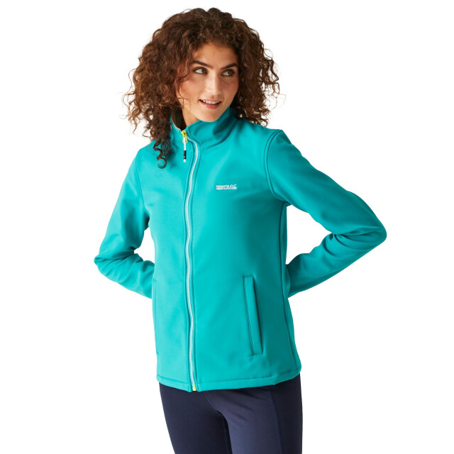 Regatta Dames connie v softshell wandeljack UTRG5975_tahoebluebleachedaqua large