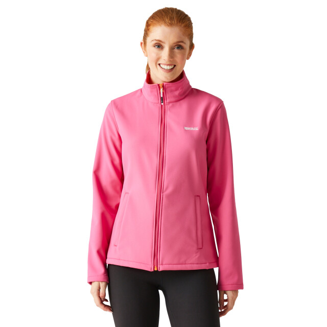 Regatta Dames connie v softshell wandeljack UTRG5975_flamingopinksatsuma large