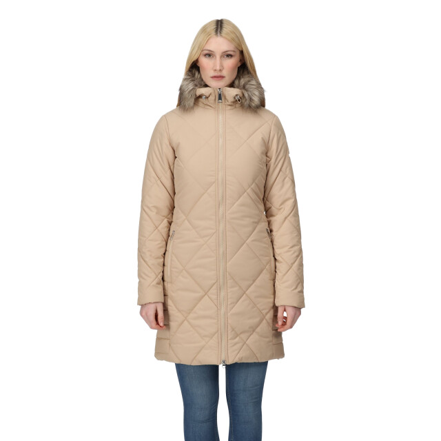 Regatta Dames fritha ii geïsoleerde parka UTRG8112_moccasinbrown large