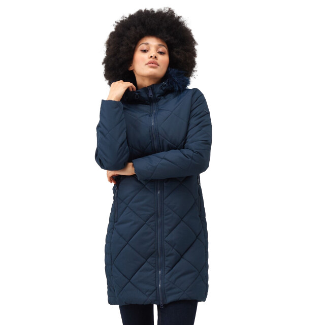 Regatta Dames fritha ii geïsoleerde parka UTRG8112_navy large