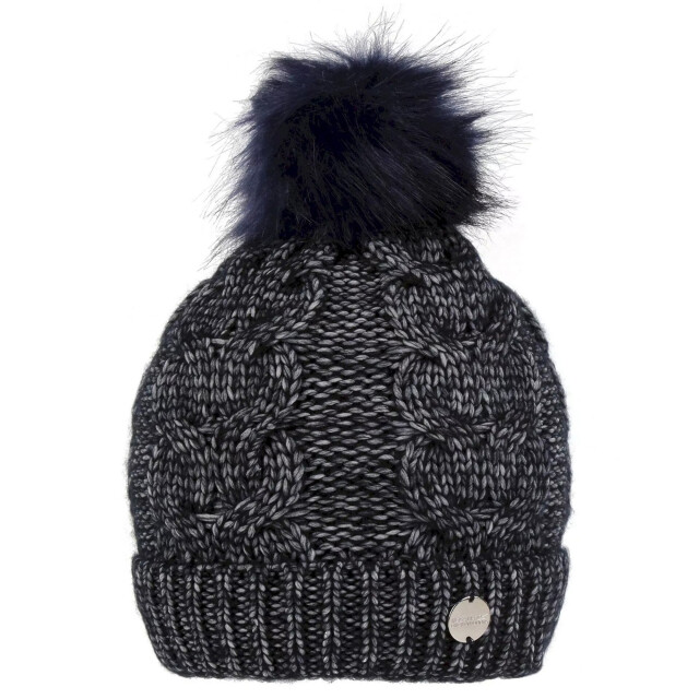 Regatta Dames lovella iii bobble muts UTRG8205_navy large