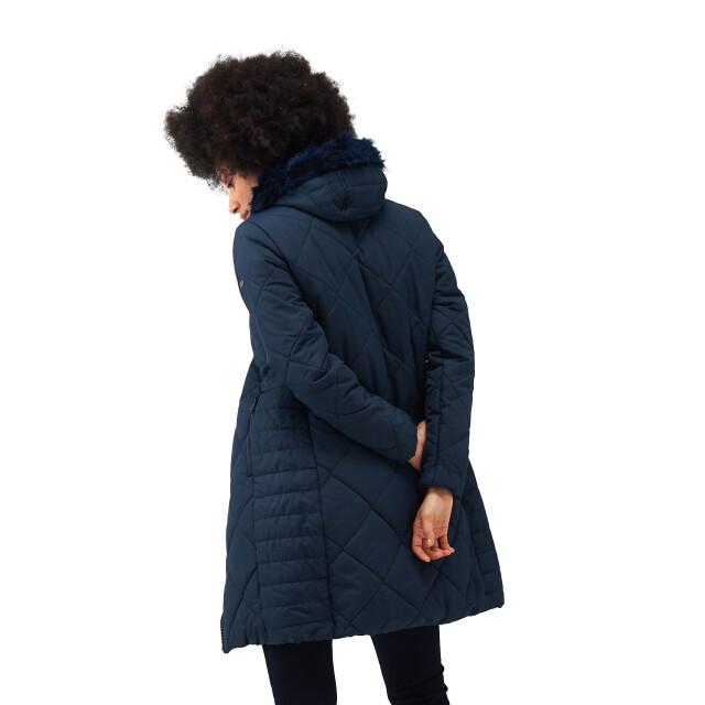 Regatta Dames fritha ii geïsoleerde parka UTRG8112_navy large