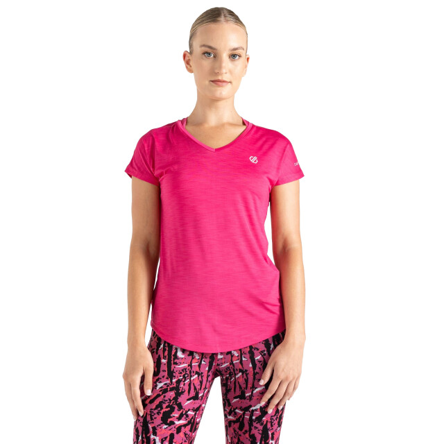 Dare2b Dames vigilant actief t-shirt UTRG4045_purepink large