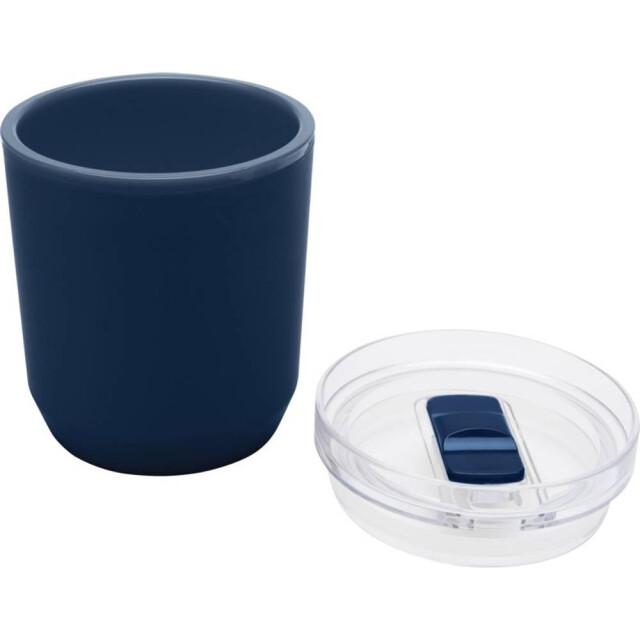 Generic Surplus Hudson gerecycled plastic dubbelwandige 180ml tumbler UTPF4621_navy large