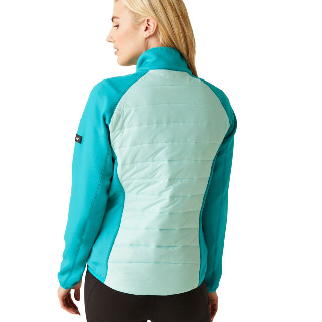 Regatta Dames clumber v hybride jas UTRG10049_bleachedaquatahoeblue large