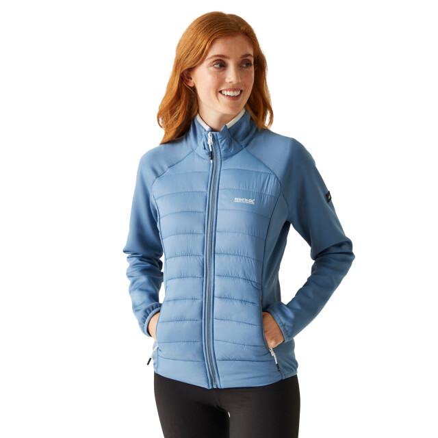 Regatta Dames clumber v hybride jas UTRG10049_coronetbluewhite large