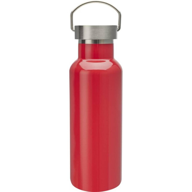 Generic Surplus Thor gerecyclede roestvrijstalen 500 ml waterfles UTPF4619_red large