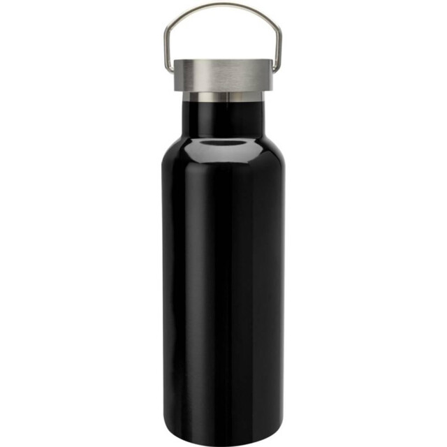 Generic Surplus Thor gerecyclede roestvrijstalen 500 ml waterfles UTPF4619_solidblack large