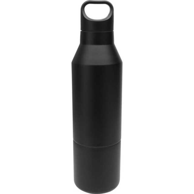 Generic Surplus Odessy roestvrijstalen gerecyclede 600ml geïsoleerde waterfles UTPF4648_solidblack large