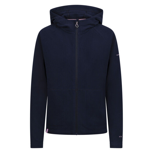 Trespass Dames nolans at100 fleecejas met capuchon UTTP6838_navy large