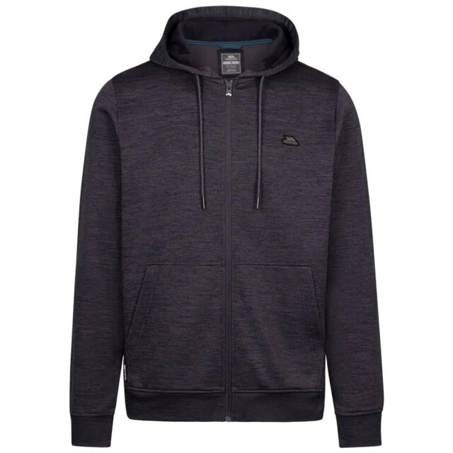 Trespass Heren fewston full zip hoodie UTTP6846_darkflintmarl large