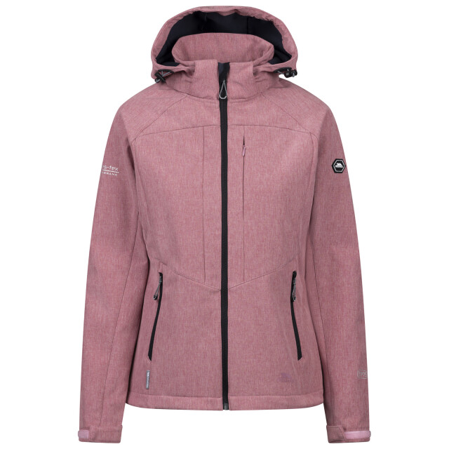 Trespass Dames fryatt zachte shell jas UTTP6902_lightmulberrymarl large