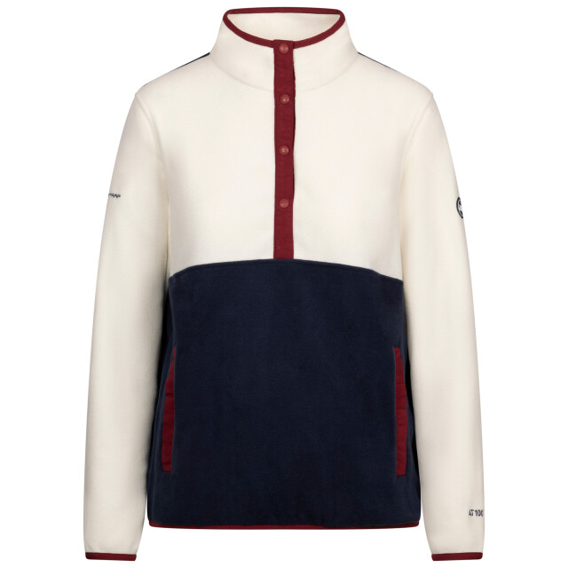 Trespass Dames garzoni at100 fleece top UTTP6905_ghost large