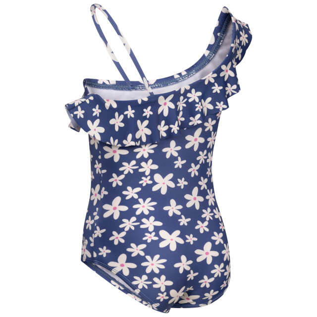 Trespass Eendelig zwempak met pioenroos voor meisjes UTTP6906_bluetone large
