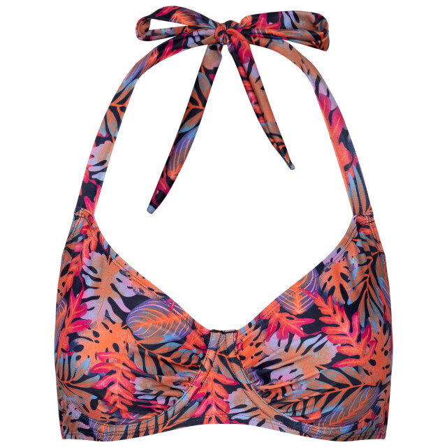 Trespass Dames norie tropical leaves bikinitop UTTP6839_multicoloured large