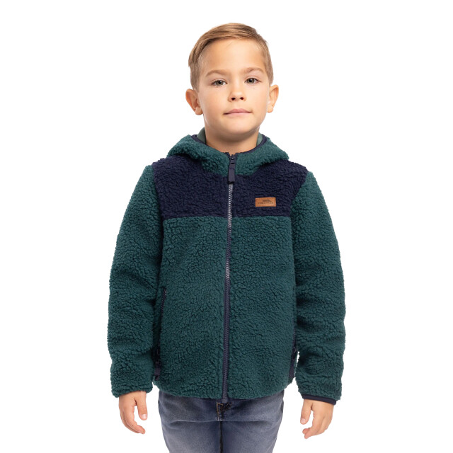 Trespass Kinder/kids lindenn fleece jas UTTP6568_sprucegreen large