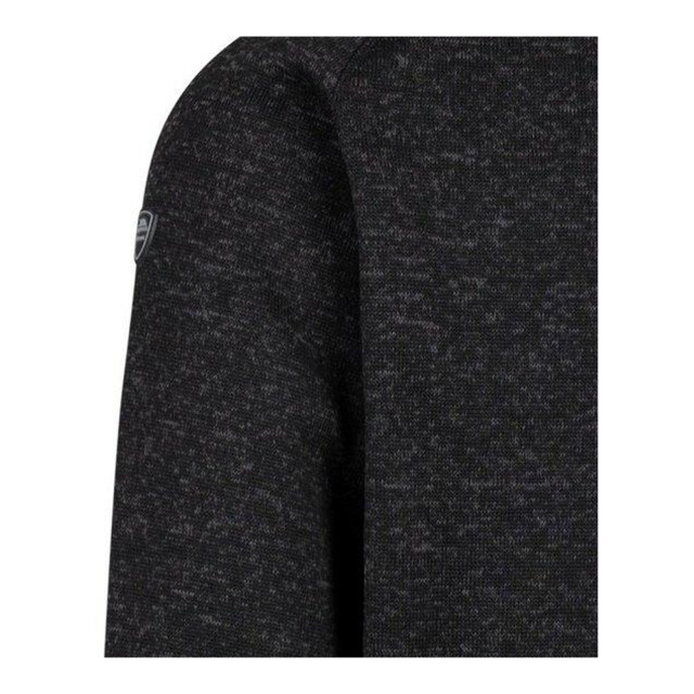 Trespass Heren corsham marl half zip fleece top UTTP6290_black large