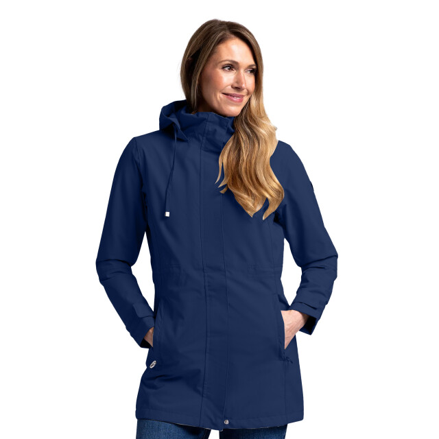 Trespass Dames pavlina tp75 waterdichte jas UTTP6356_navy large