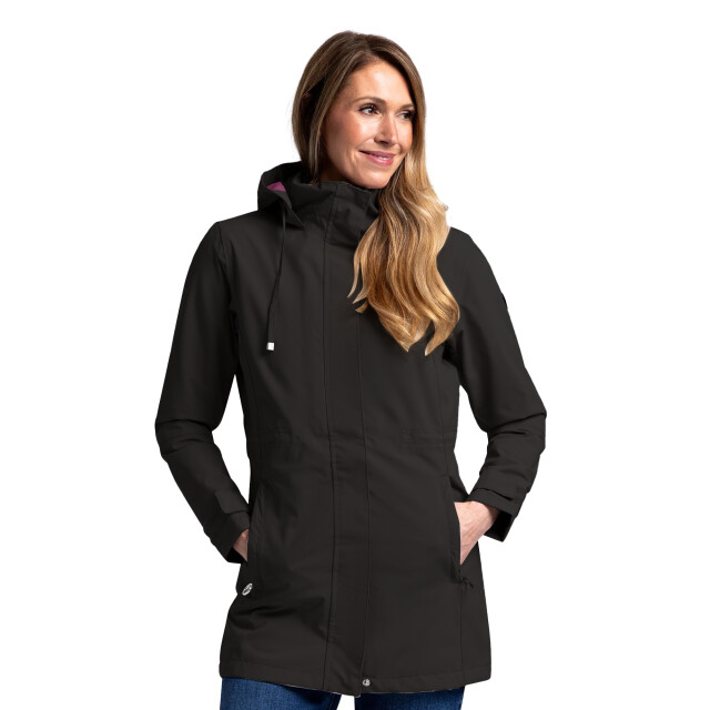 Trespass Dames pavlina tp75 waterdichte jas UTTP6356_black large