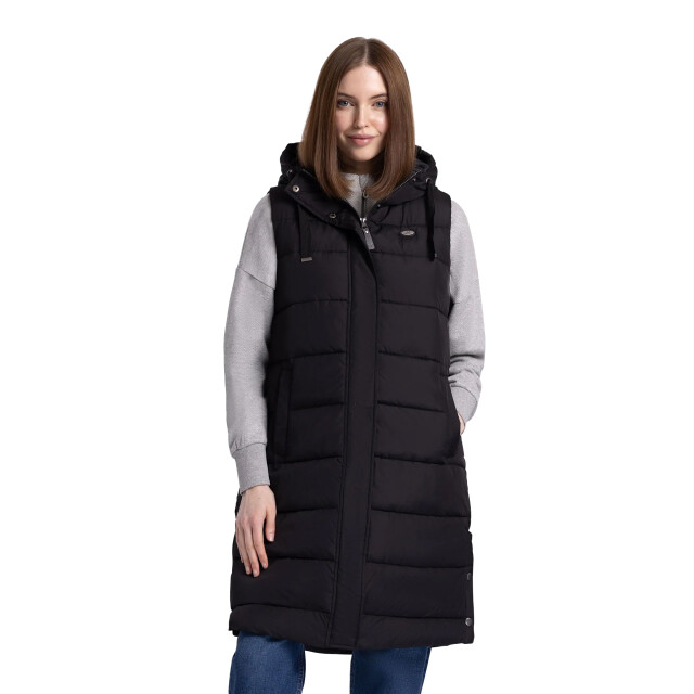 Trespass Dames leona gewatteerd gilet UTTP6146_black large