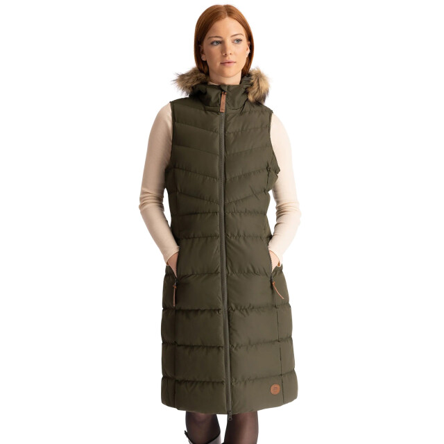 Trespass Dames audrey gilet UTTP6160_darkvine large