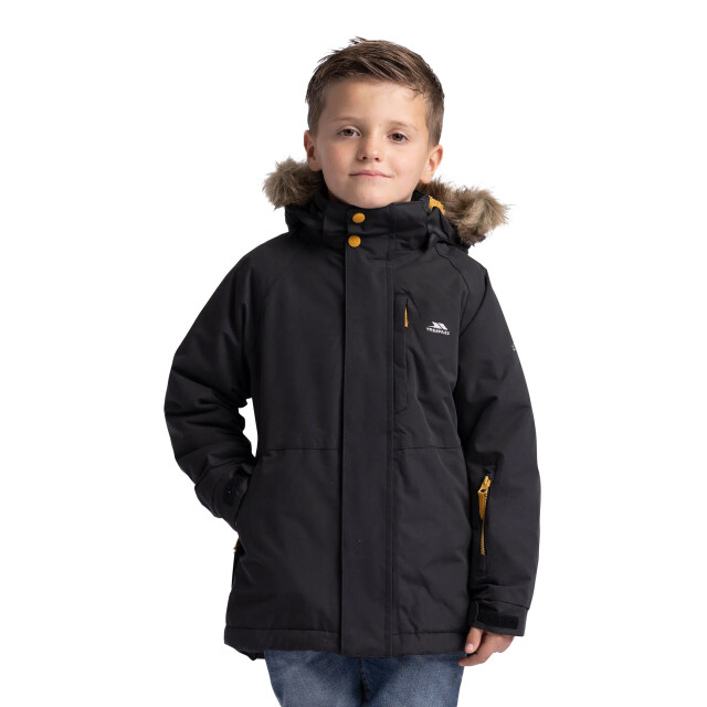 Trespass Waterdichte gewatteerde jas voor kinderen UTTP6194_black large