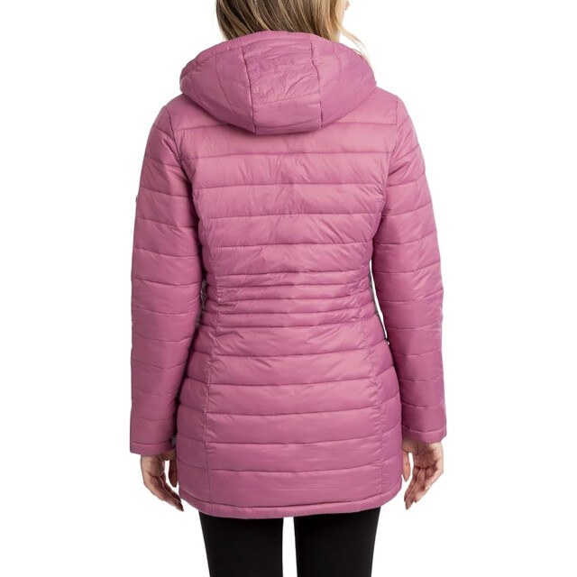 Trespass Dames mavis omkeerbare gewatteerde jas UTTP5749_roseblush large