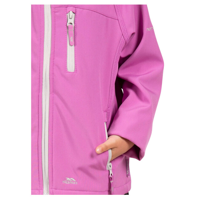 Trespass Kinderen/kinderen kian softshell jacket UTTP4606_deeppink large