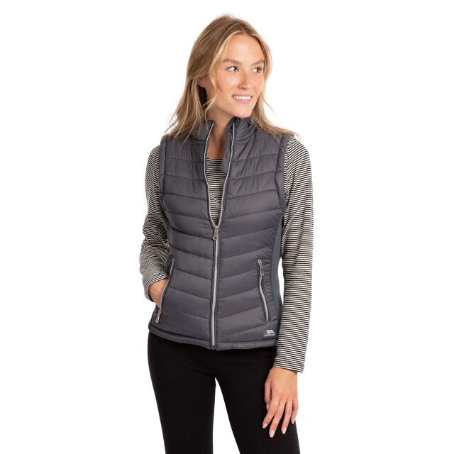 Trespass Dames elanora gewatteerde bodywarmer UTTP4545_carbon large