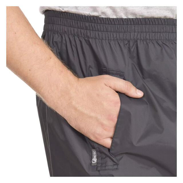 Trespass Volwassenen unisex qikpac overtrousers/bottoms UTTP418_flint large