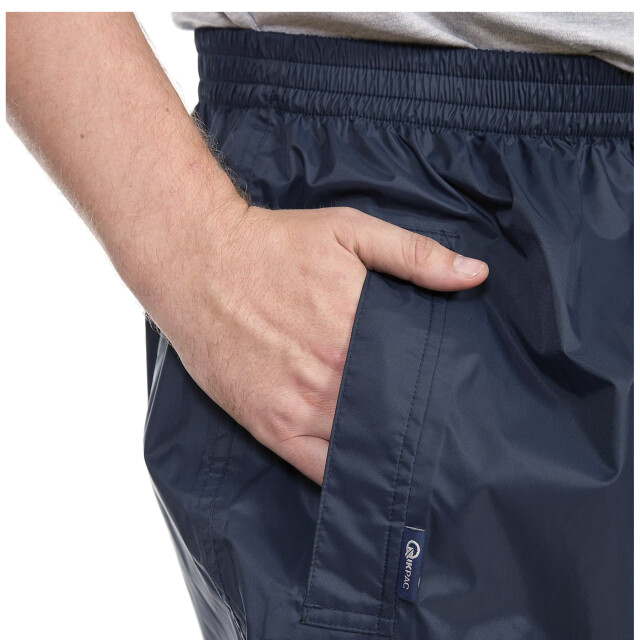 Trespass Volwassenen unisex qikpac overtrousers/bottoms UTTP418_darknavy large