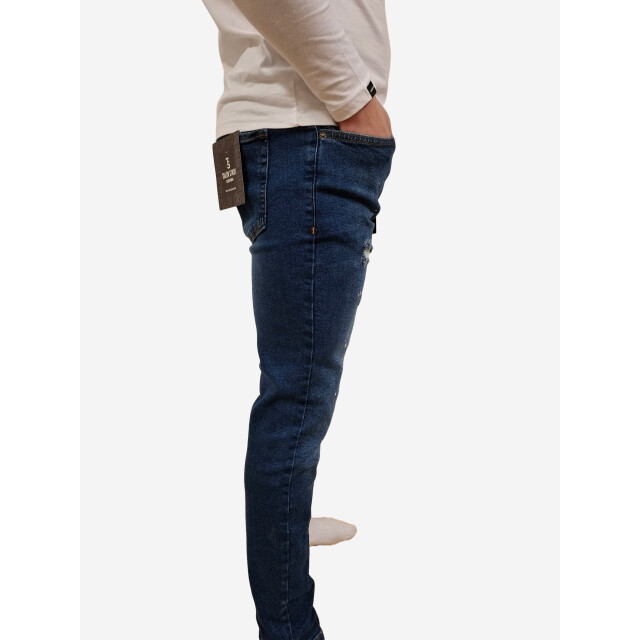 Tailor Stash heren jeans donker lengte 32 TS-10-DB-W33 large
