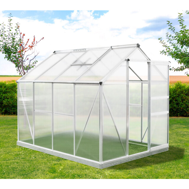 Westmann Aluminium kas flora 68 zilver 252x192x201cm 3078563 large