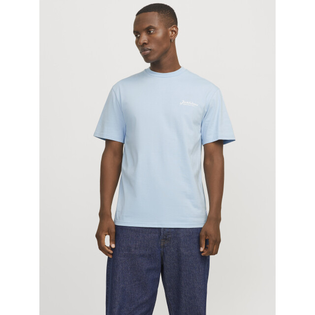 Jack & Jones Heren t-shirt jjbeau ronde hals 12268434-Blauw large