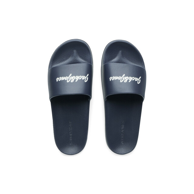 Jack & Jones Heren gevormde slippers jfwjerry donker 12249048-Navy large