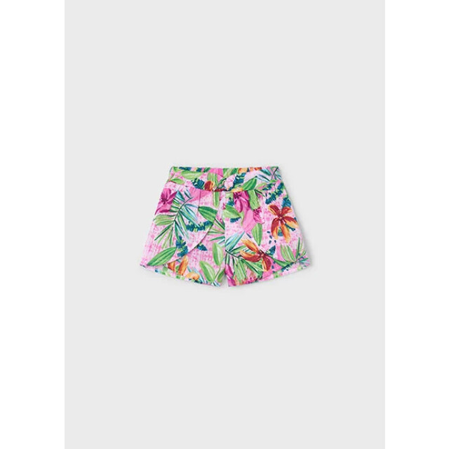 Mayoral Zomer skort print meisjes orchidee 3908-34-orchidee paars large