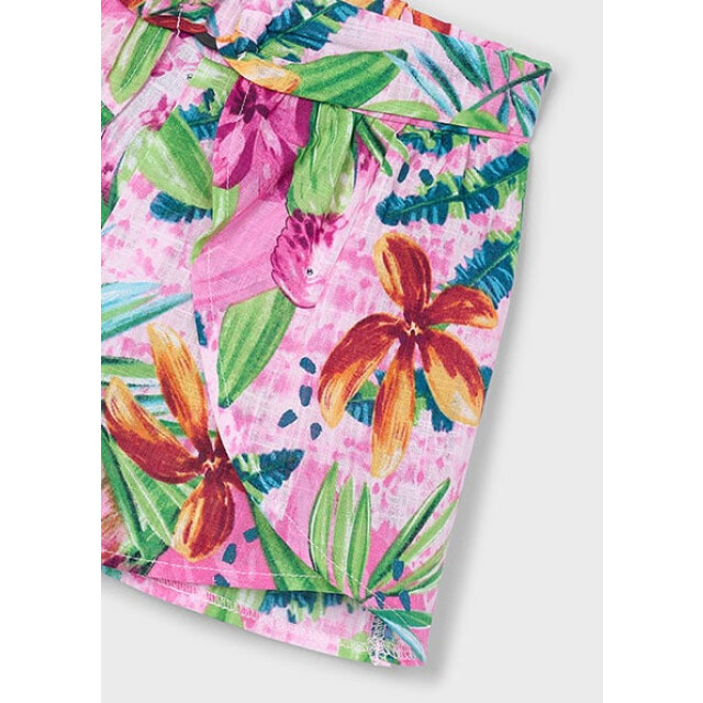 Mayoral Zomer skort print meisjes orchidee 3908-34-orchidee paars large