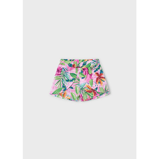 Mayoral Zomer skort print meisjes orchidee 3908-34-orchidee paars large
