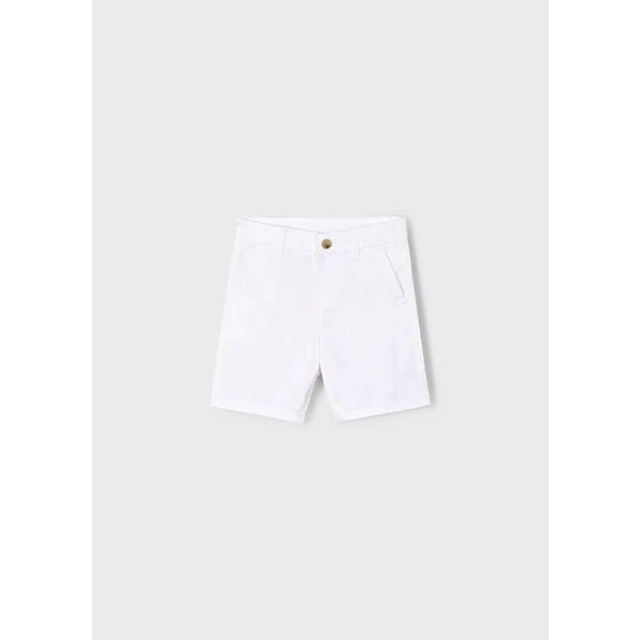 Mayoral Zomer chino short twill jongens - 202-38-wit large