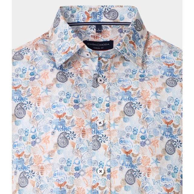 Casamoda Casual hemd korte mouw kent casual fit 1/2arm 954393400/100 185462 large