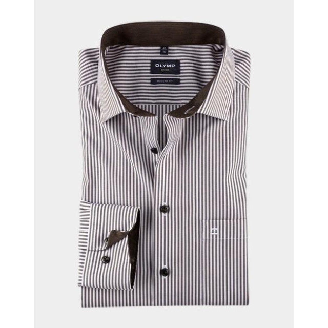 Olymp Business hemd lange mouw 122264-hemden 122264/28 181840 large