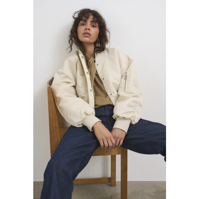 My Essential Wardrobe 10705042 helga short bomber jacket 10705042 Helga Short Bomber Jacket large